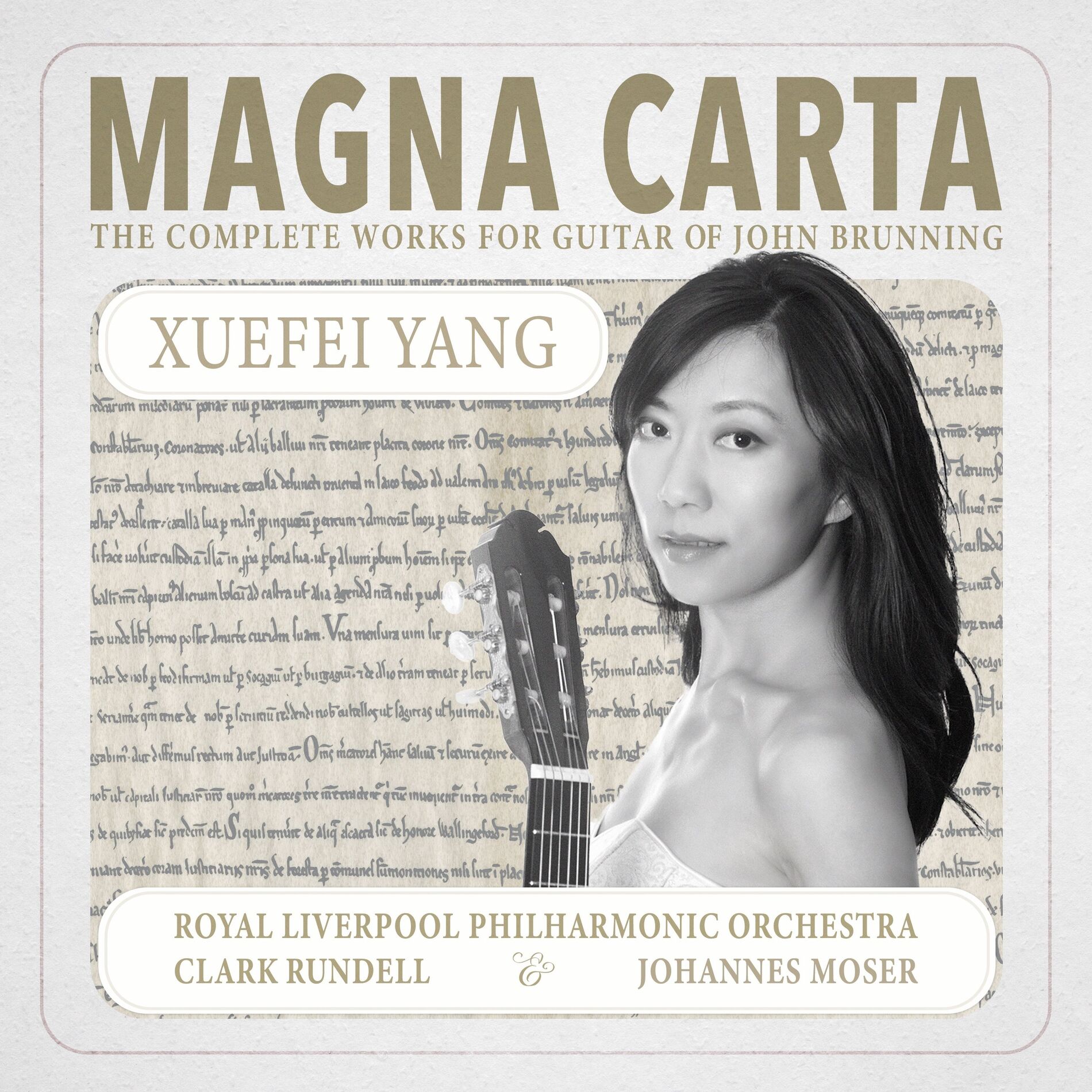 Album cover of Magna Carta: The Complete Works for Guitar of John Brunning