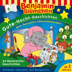 Cover of Benjamin Blümchen Gute-Nacht-Geschichten - Folge 6: 24 Weihnachts-Geschichten
