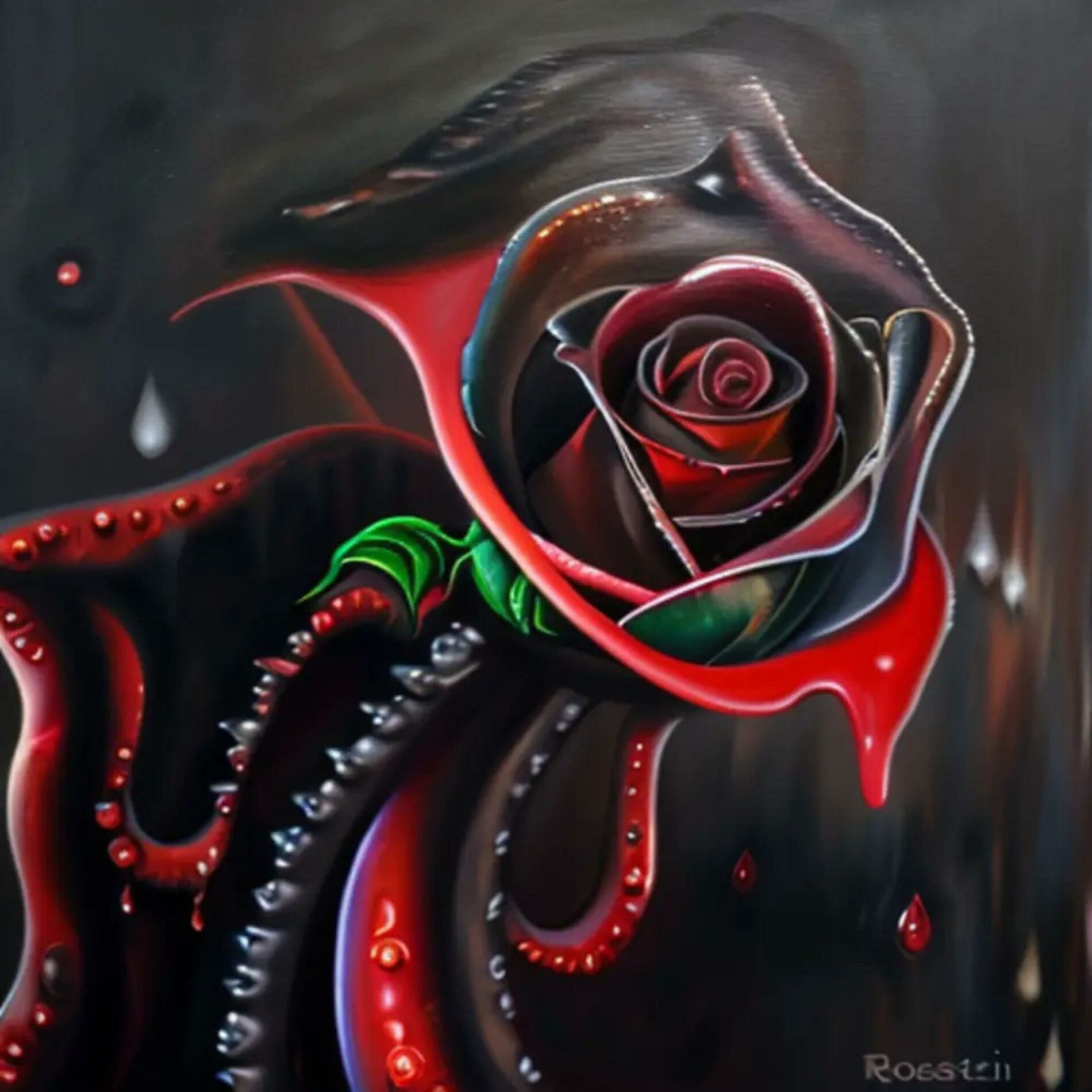 Album cover of scarlet rose </3