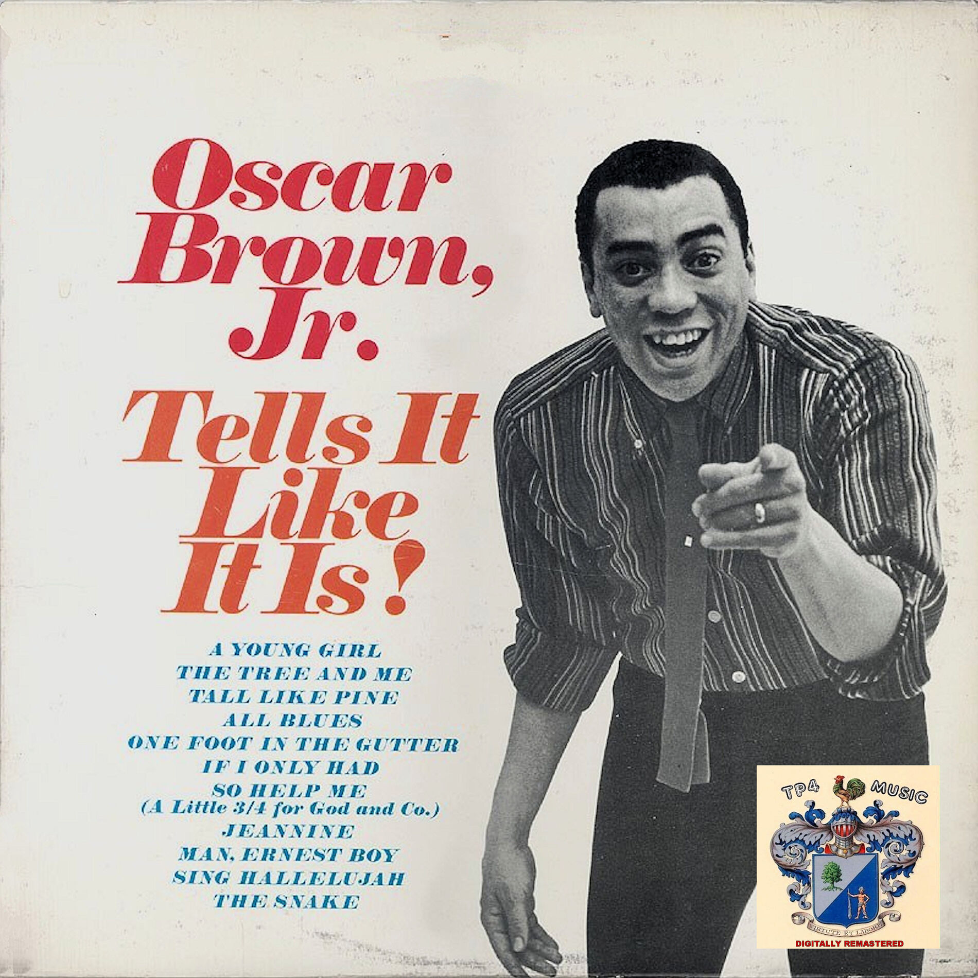 Album cover of Oscar Brown Jr. Tells It Like It Is