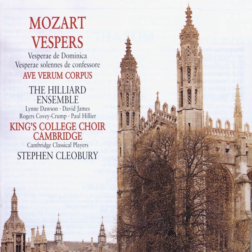 Picture of Verspers/ Ave Verum Corpus - Mozart