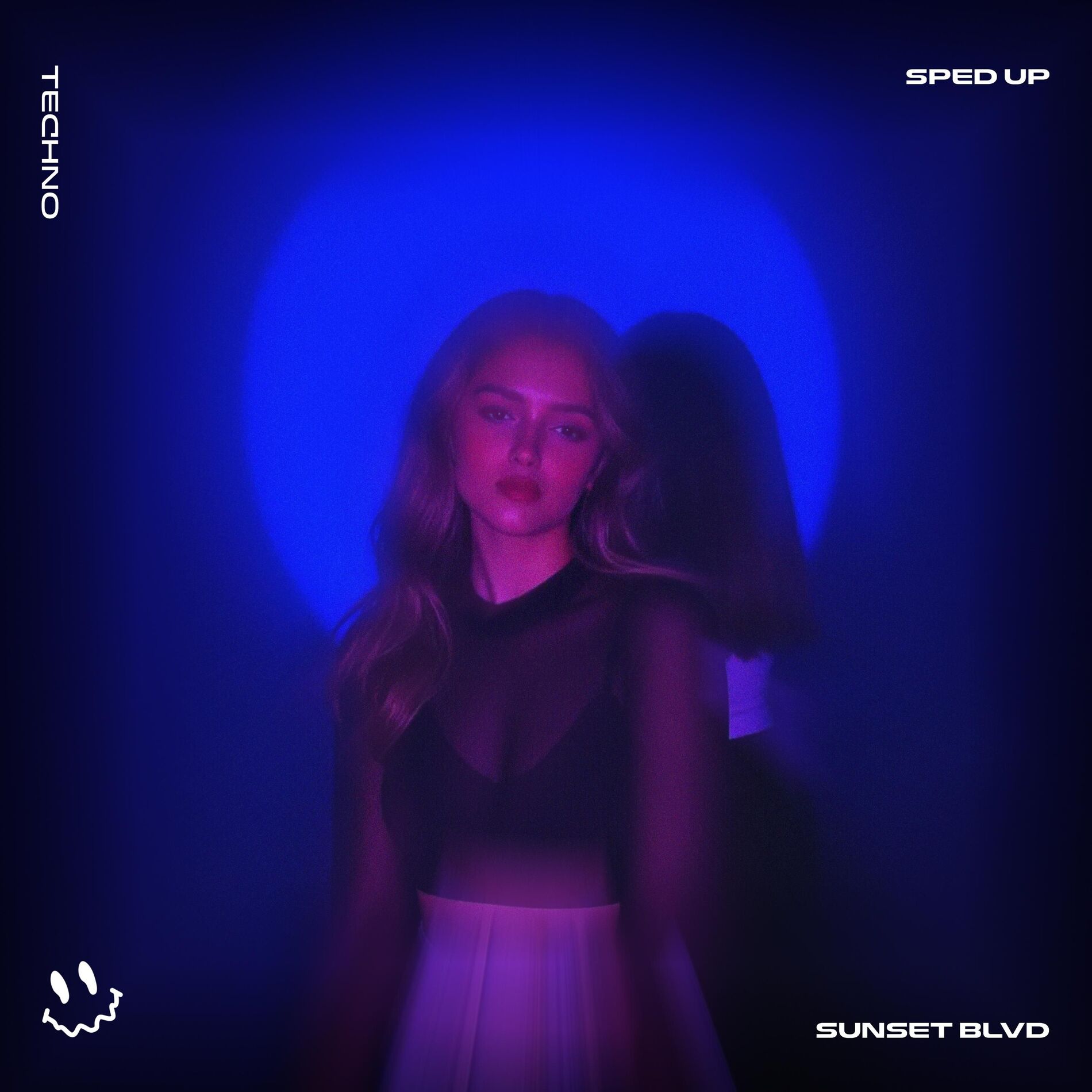 Album cover of SUNSET BLVD (TECHNO SPED UP)