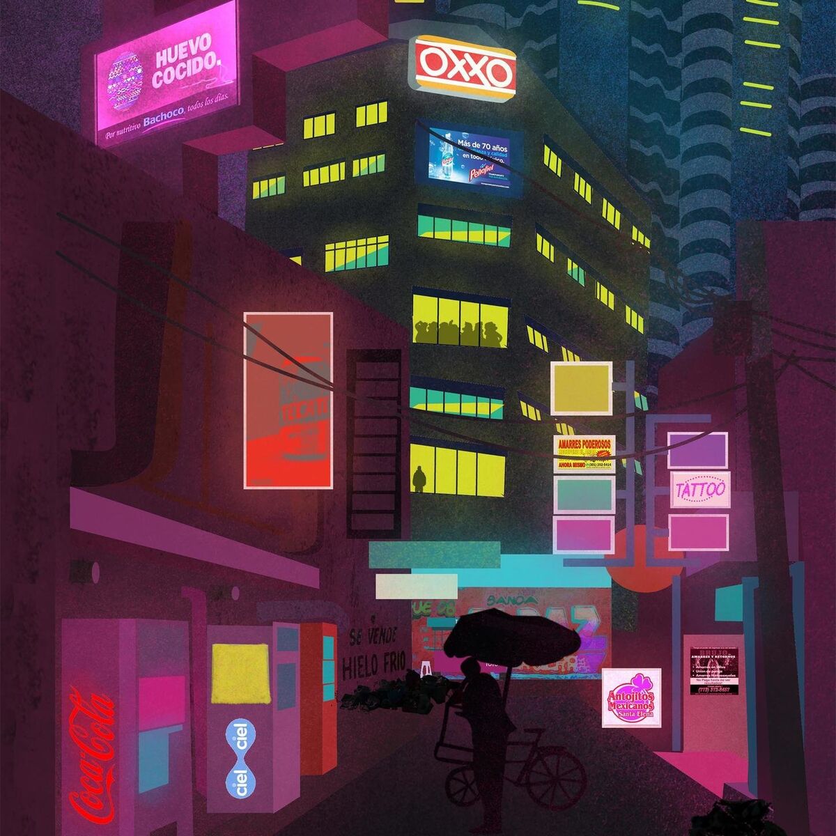 Album cover of Mexico Cyberpunk