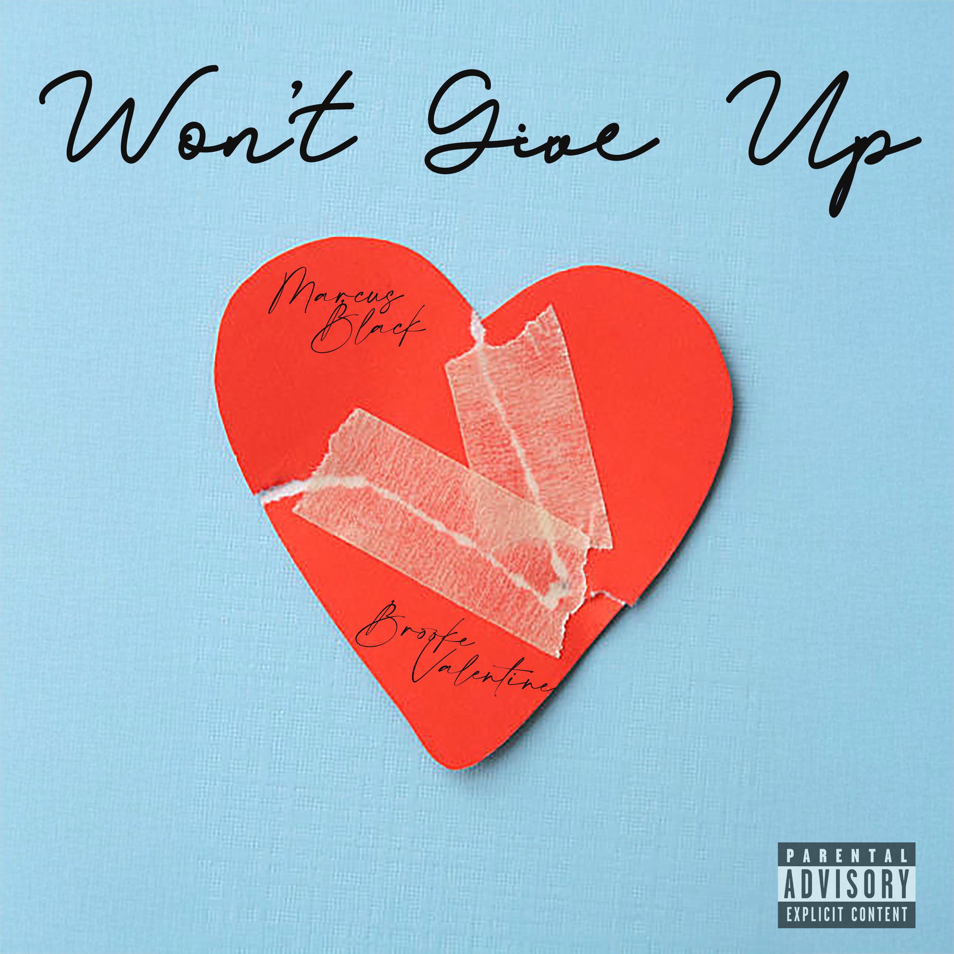 Album cover of Won’t Give Up