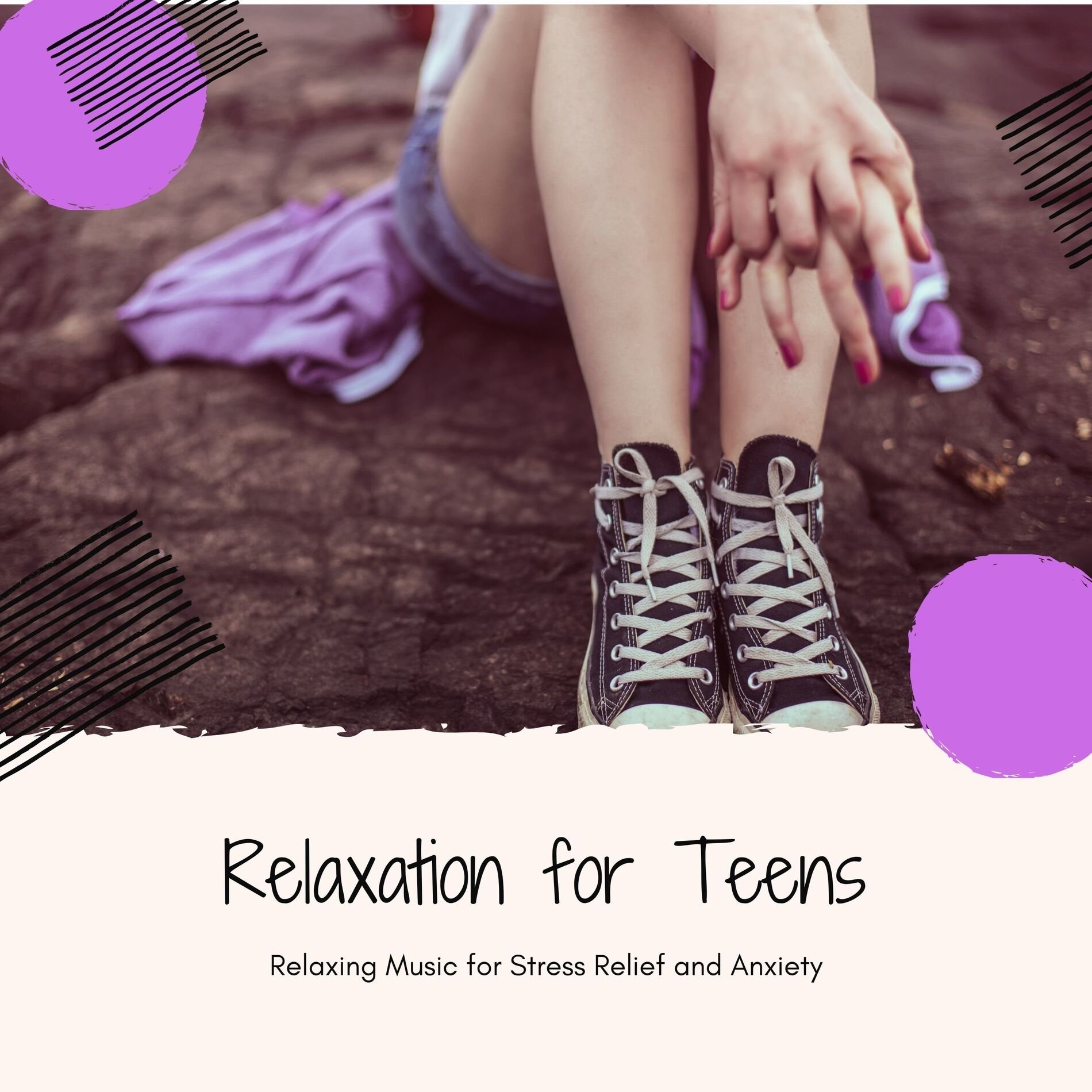 Album cover of Relaxation for Teens - Relaxing Music for Stress Relief and Anxiety