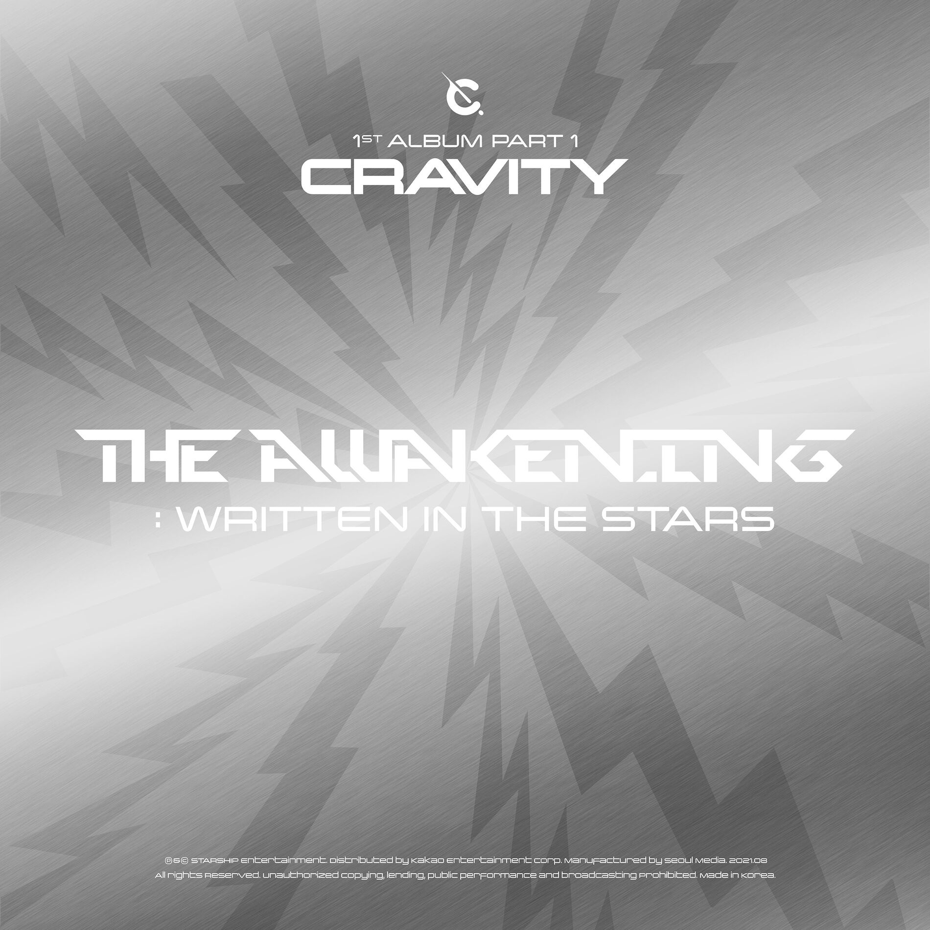 Album cover of CRAVITY 1ST ALBUM PART 1 [The Awakening: Written In The Stars]