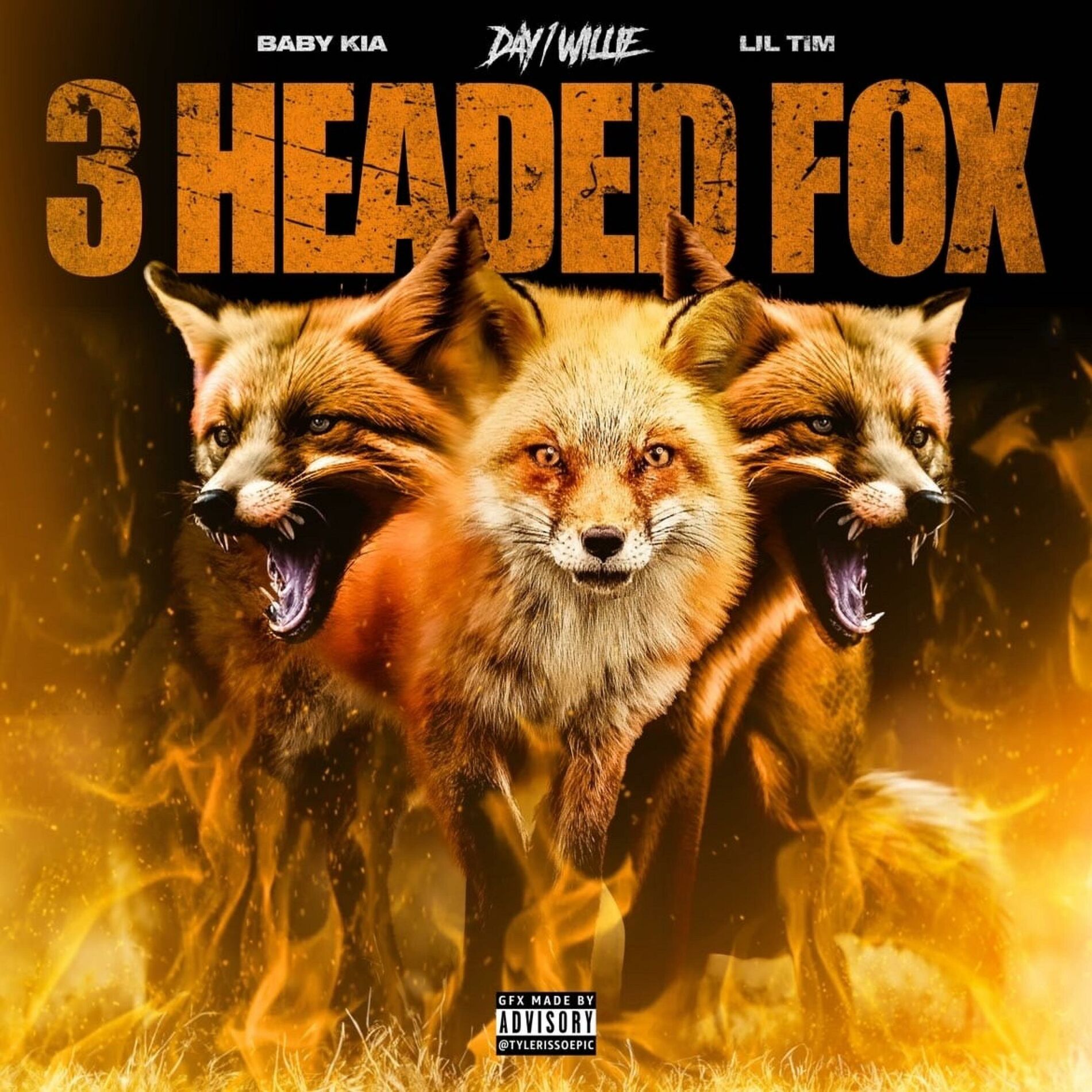 Album cover of 3 HEADED FOX (feat. Lil Tim & Baby Kia)