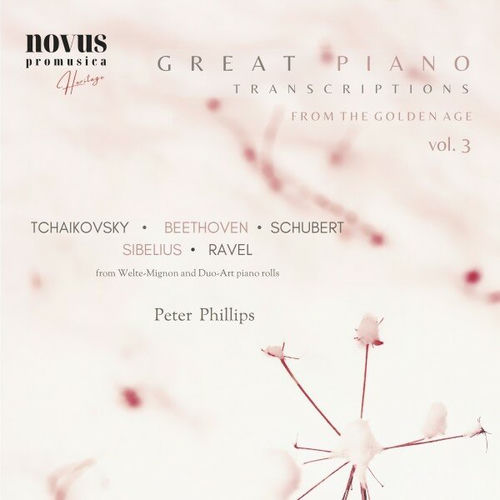 Great Piano Transcriptions from the Golden Age, Vol. 3 sleeve