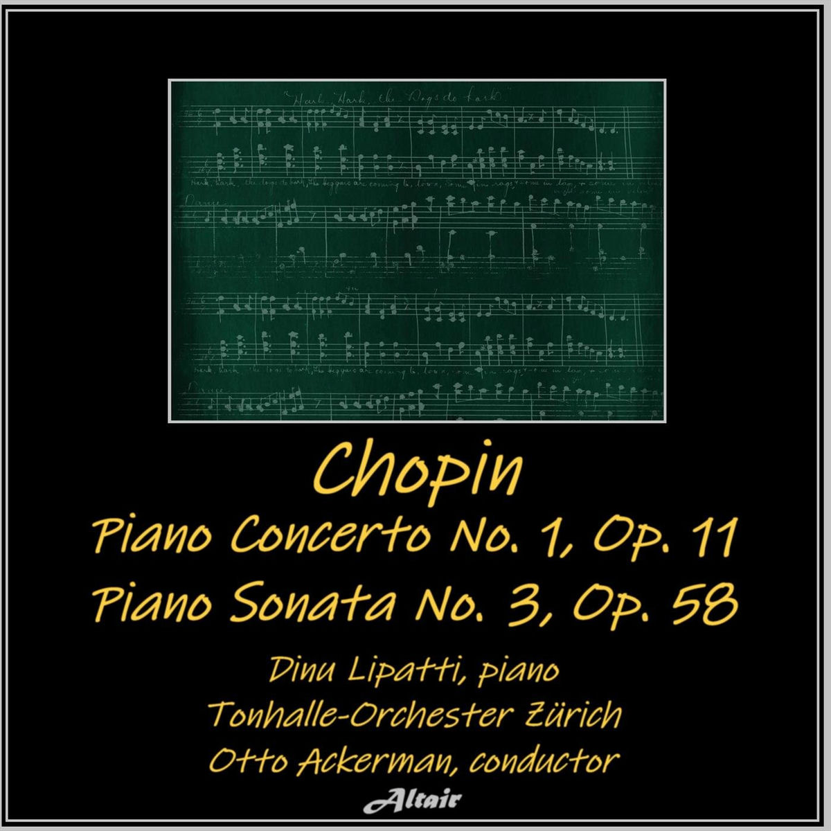 Album cover of Piano Concerto NO. 1 in E Minor, Op. 11: I. Allegro Maestoso