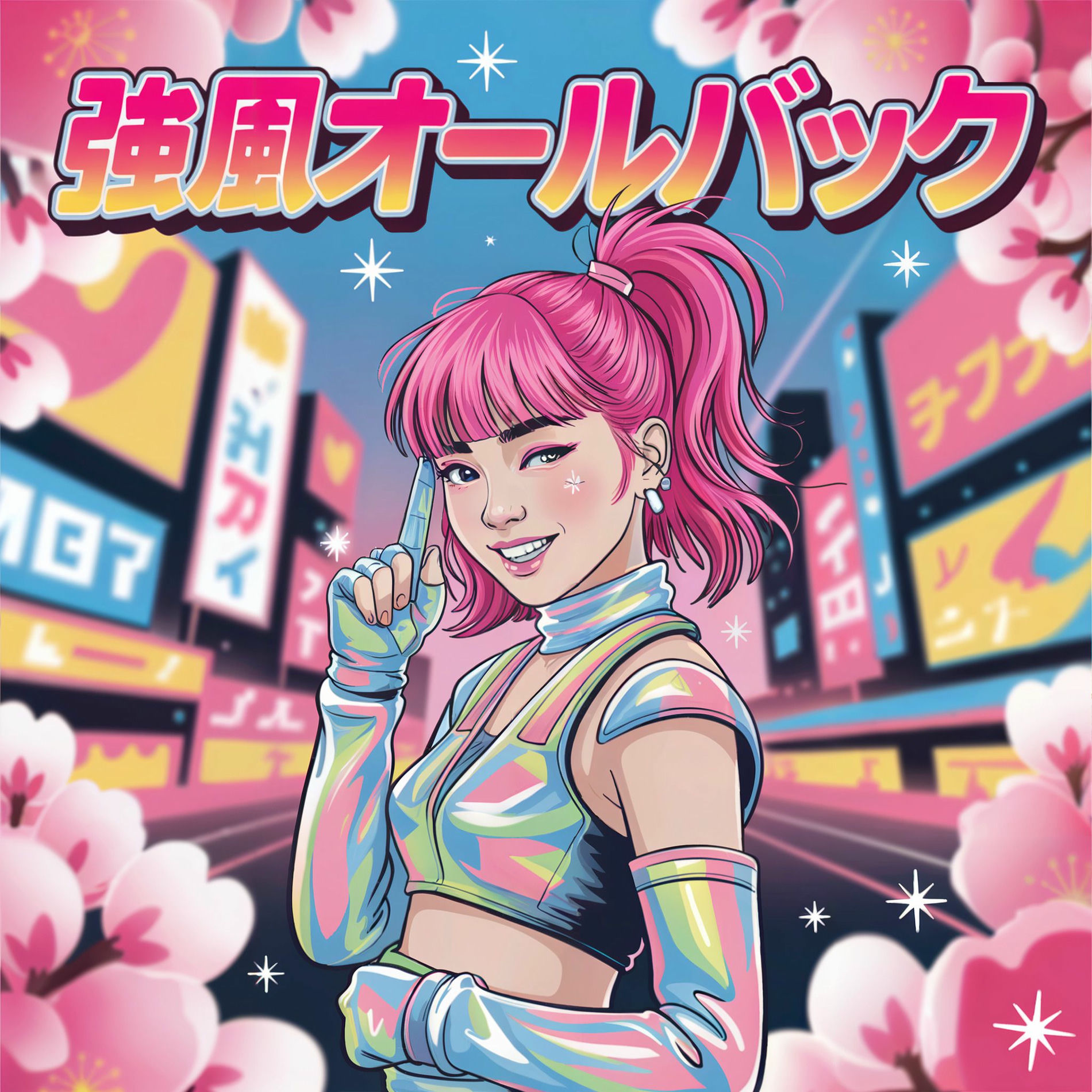 Album cover of 強風オールバック (Kyoufuu All Back)