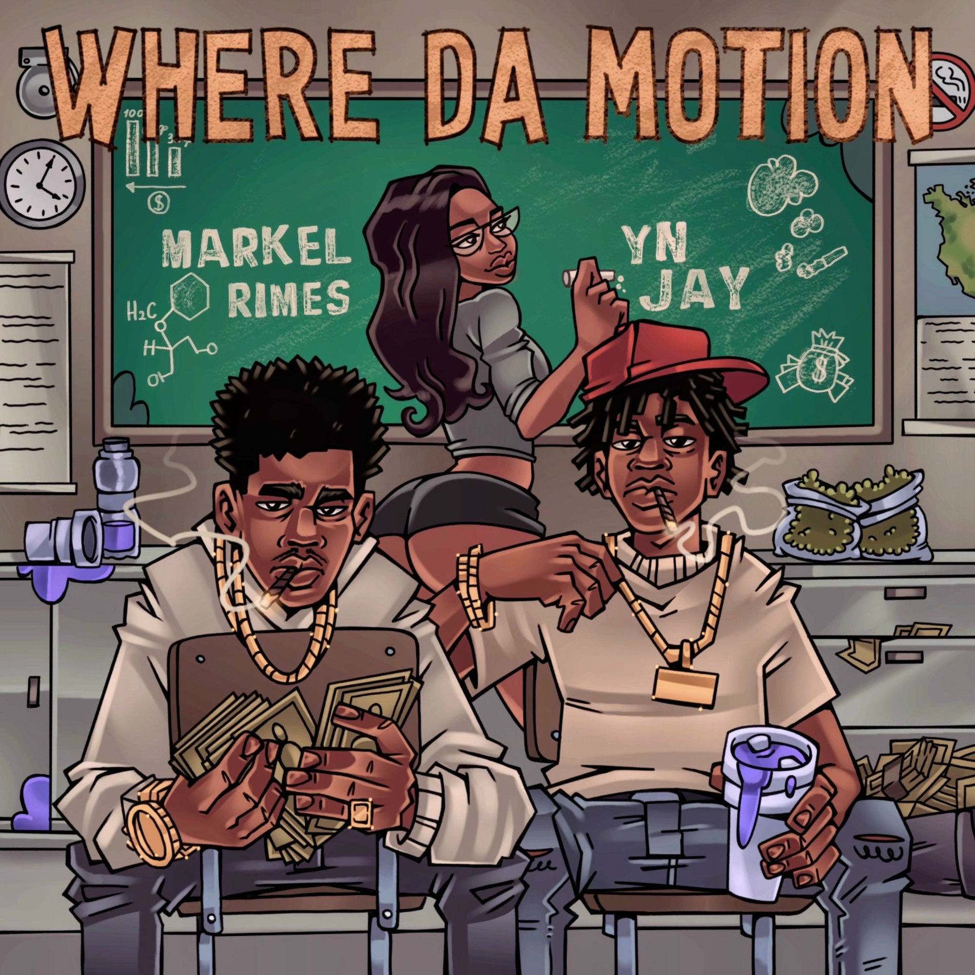 Album cover of Where Da Motion (feat. YN Jay)