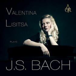 Cover of Valentina Lisitsa Plays J.S.Bach