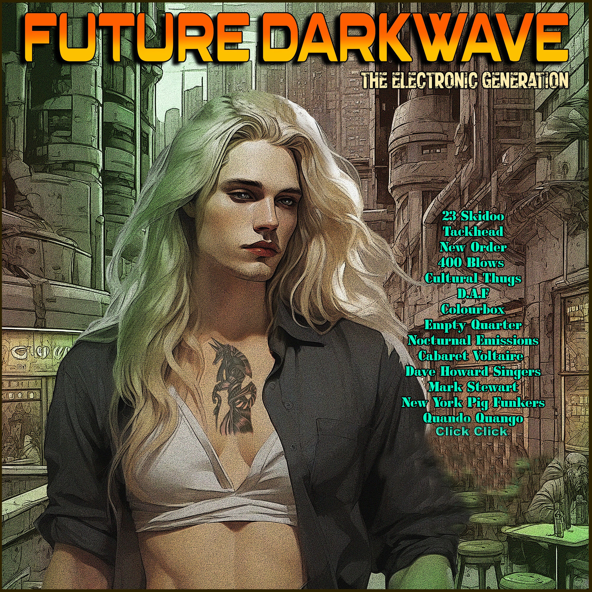 Album cover of Future Darkwave- The Electronic Generation