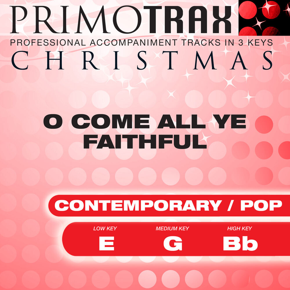 Picture of O Come All Ye Faithful - Christmas Primotrax - Performance Tracks - EP