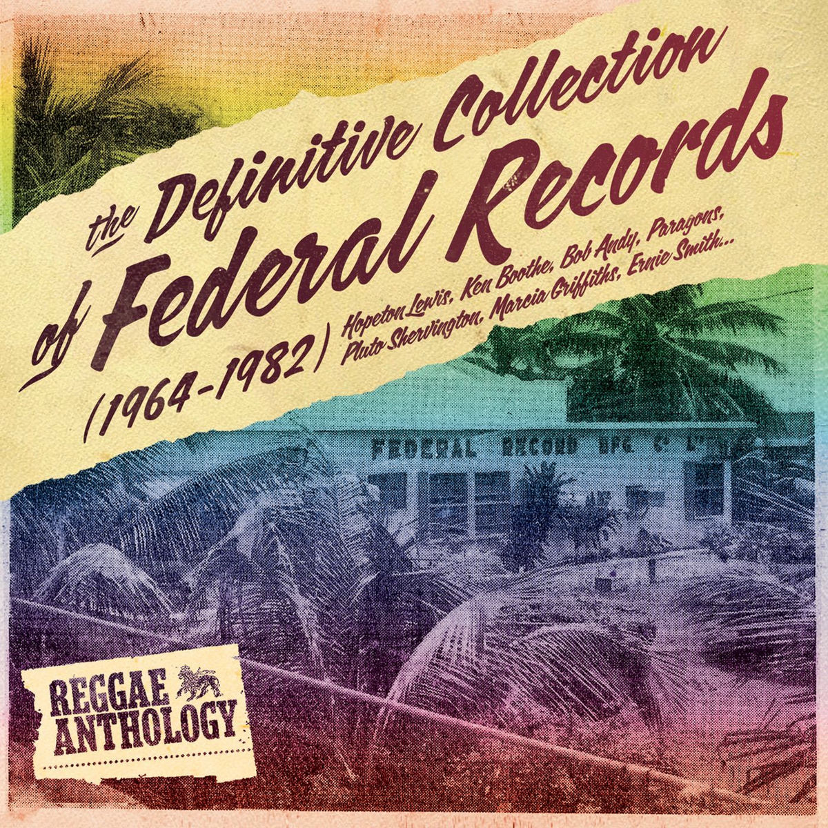 Album cover of Reggae Anthology: The Definitive Collection of Federal Records (1964-1982)