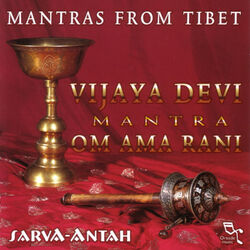 Cover of Mantras From Tibet - Vijaya Devi