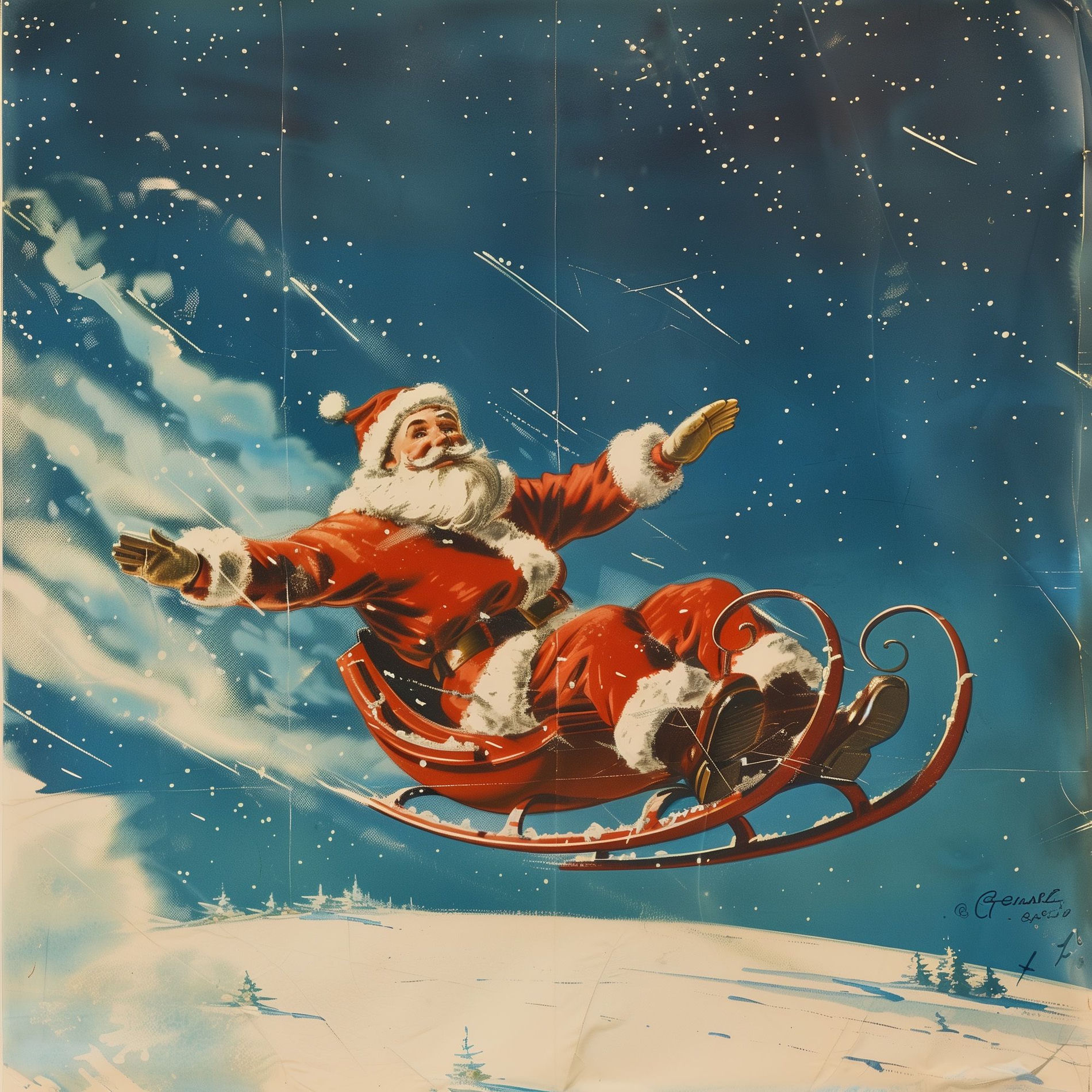 Album cover of Here Comes Santa Claus