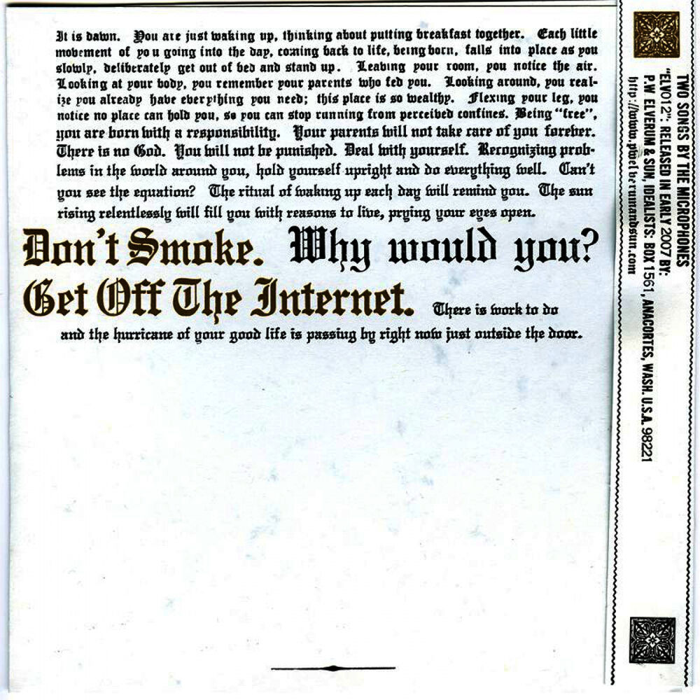Picture of Don't Smoke/Get off the Internet