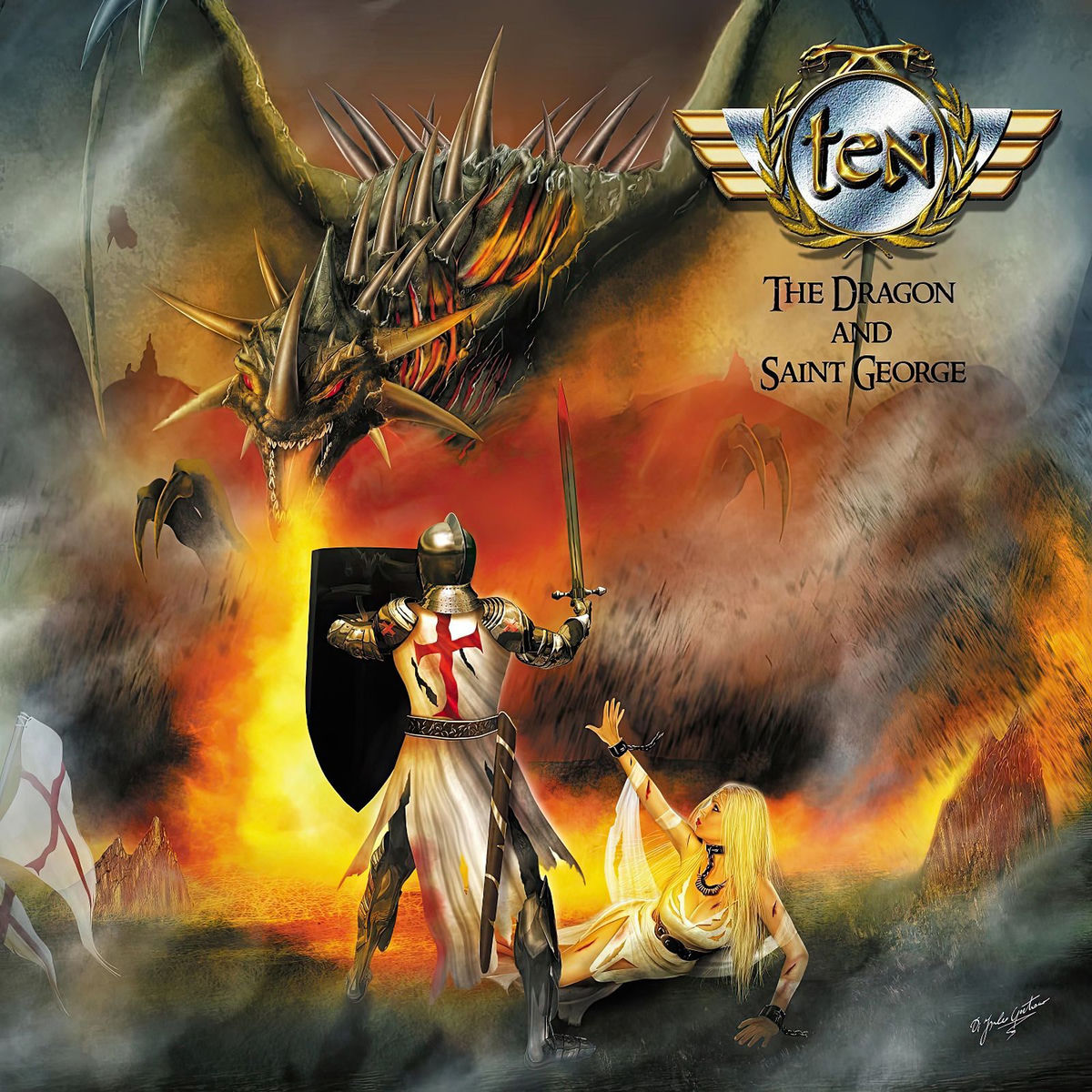 Album cover of The Dragon and Saint George