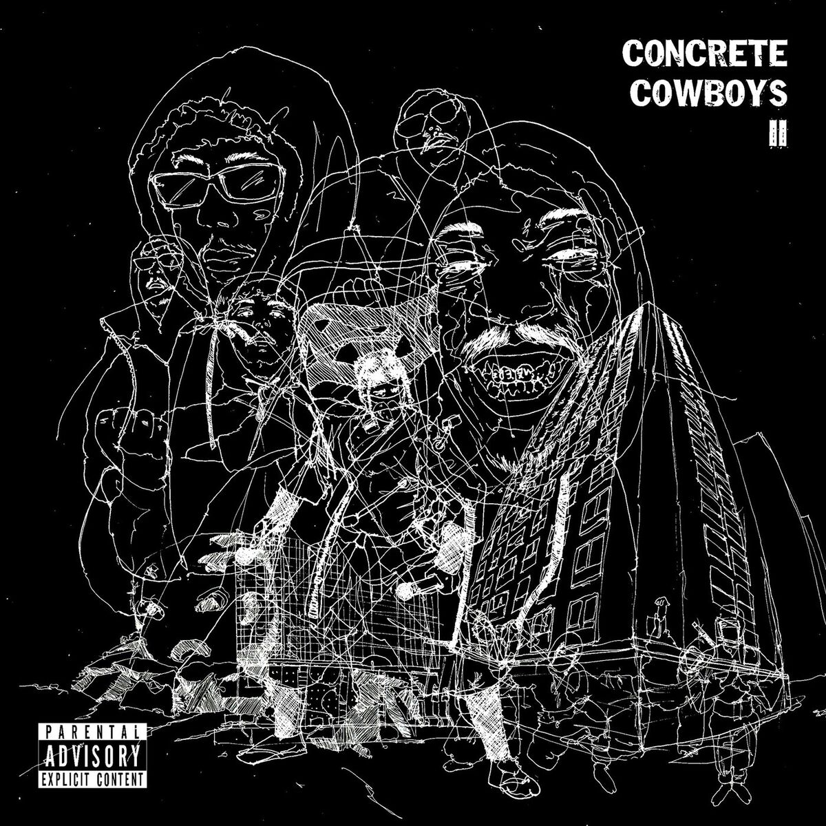 Album cover of CONCRETE COWBOYS 2