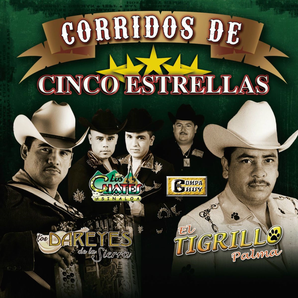 Album cover of Corridos De 5 Estrellas