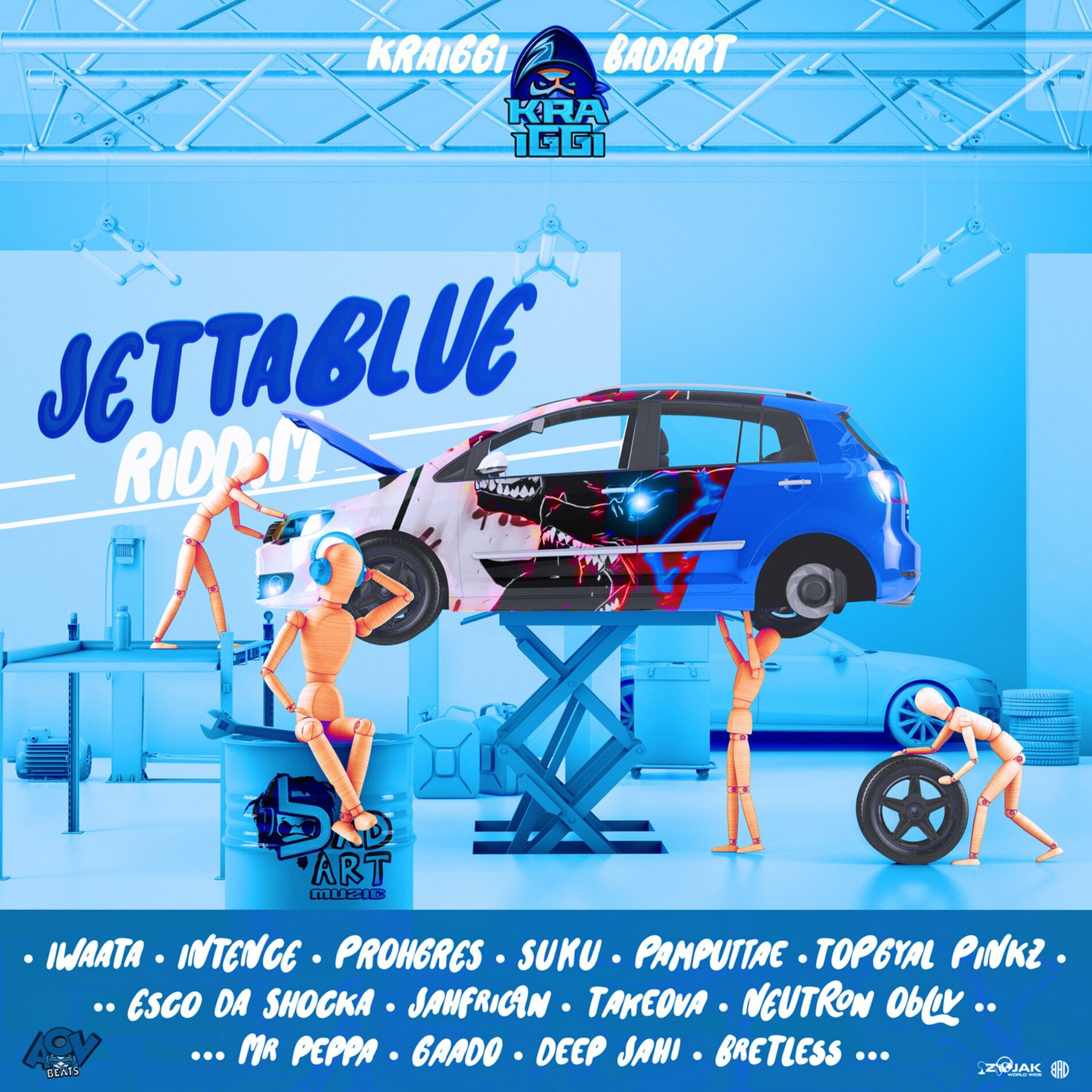 Album cover of KraiGGi BaDArT presents: jETTA BLUE Riddim