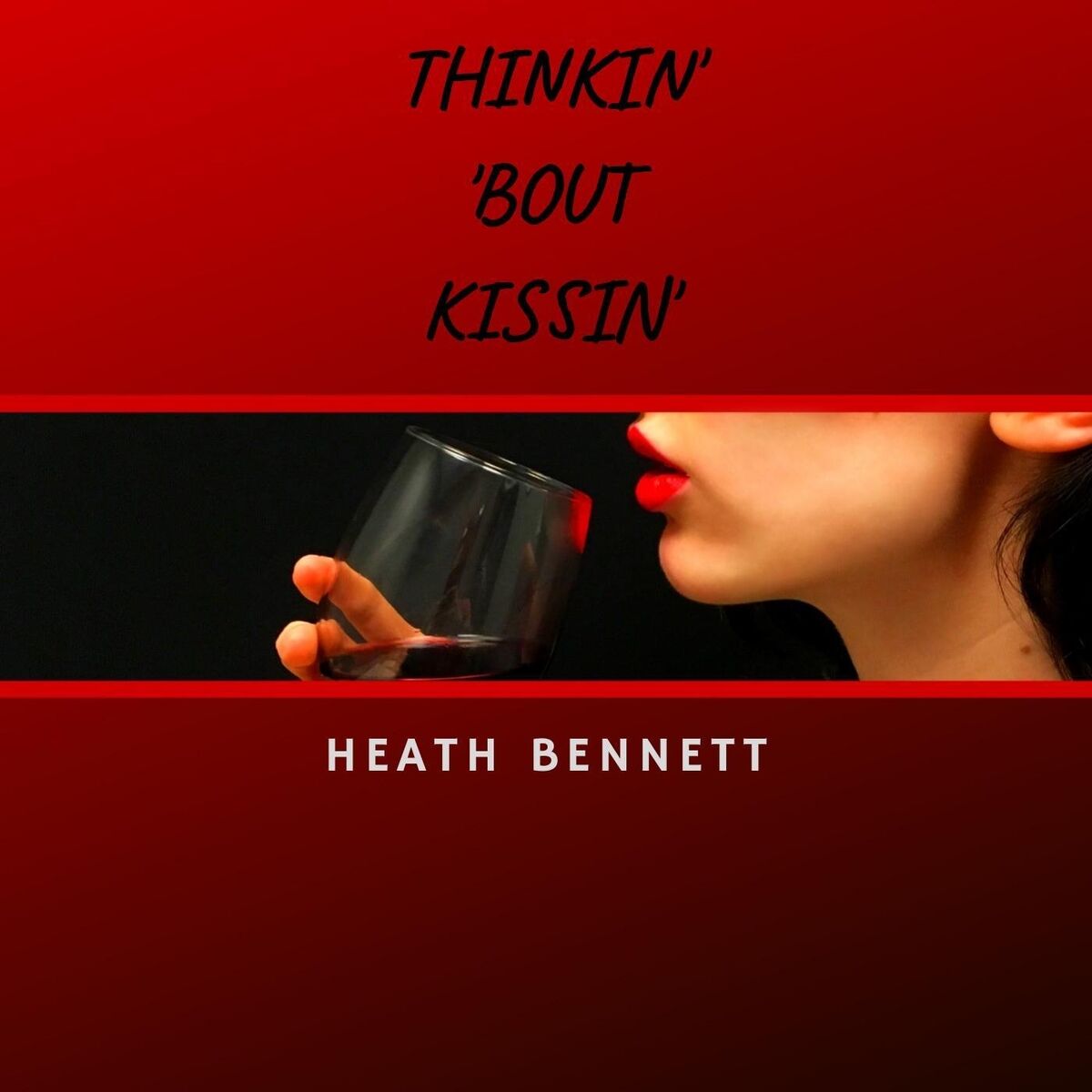 Album cover of Thinkin' 'bout Kissin'