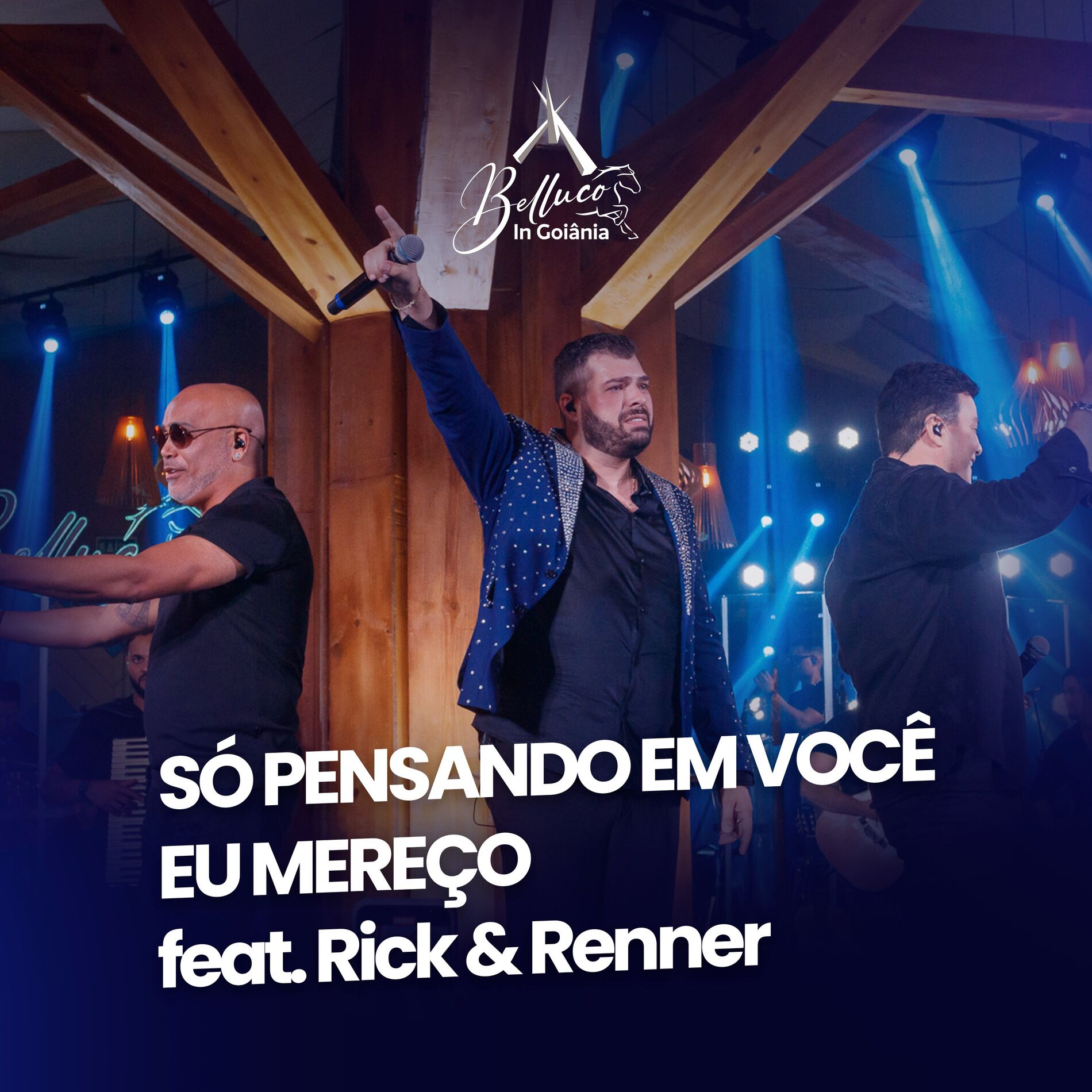 Album cover of Só Pensando em Você / Eu Mereço (Belluco In Goiânia) (Ao Vivo)