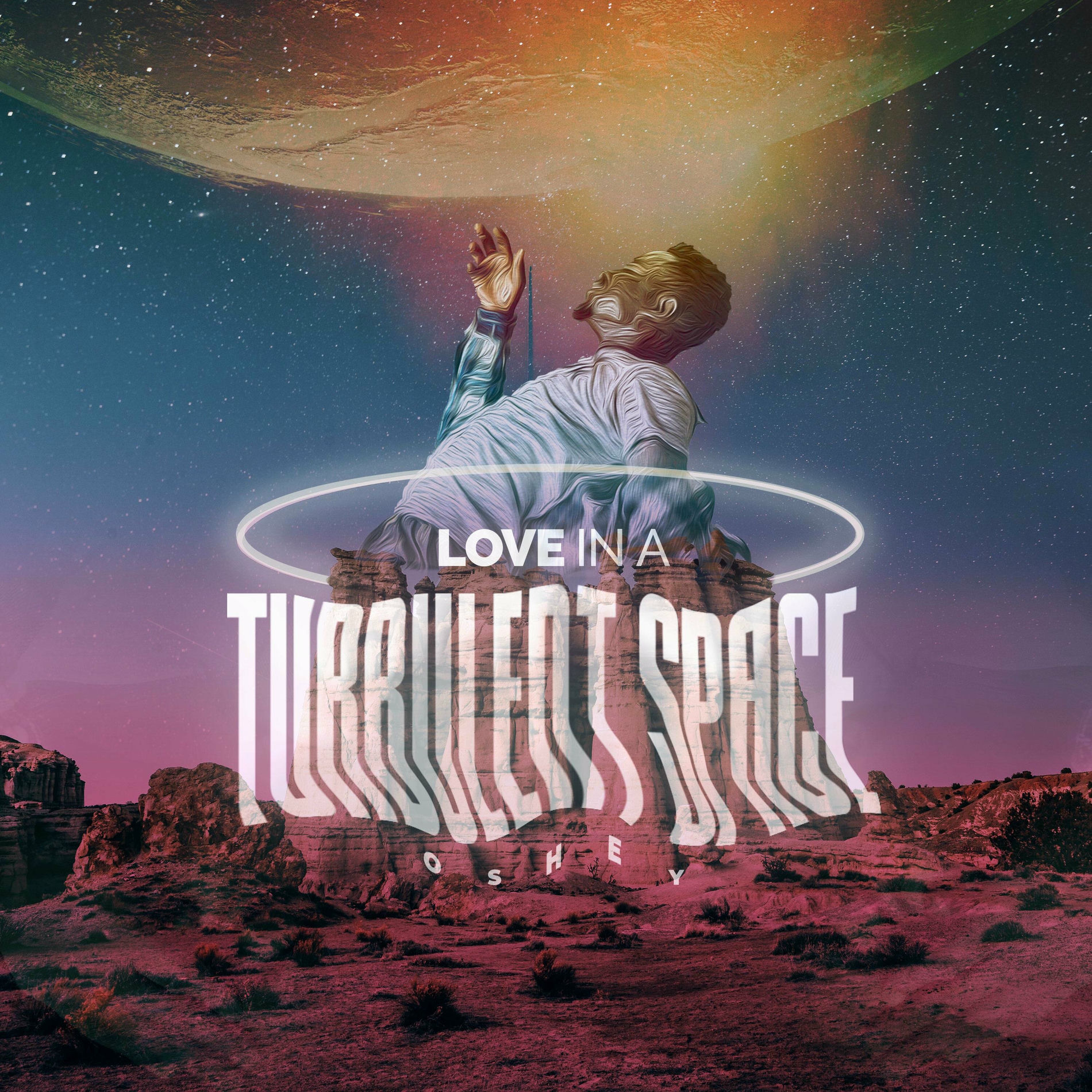 Album cover of Love in a turbulent space