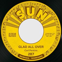 Cover of Glad All Over / Lend Me Your Comb