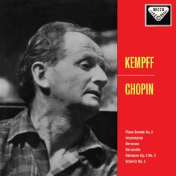 Cover of Chopin: Piano Sonata No. 2; Impromptus; Berceuse; Barcarolle (Wilhelm Kempff: Complete Decca Recordings, Vol. 6)