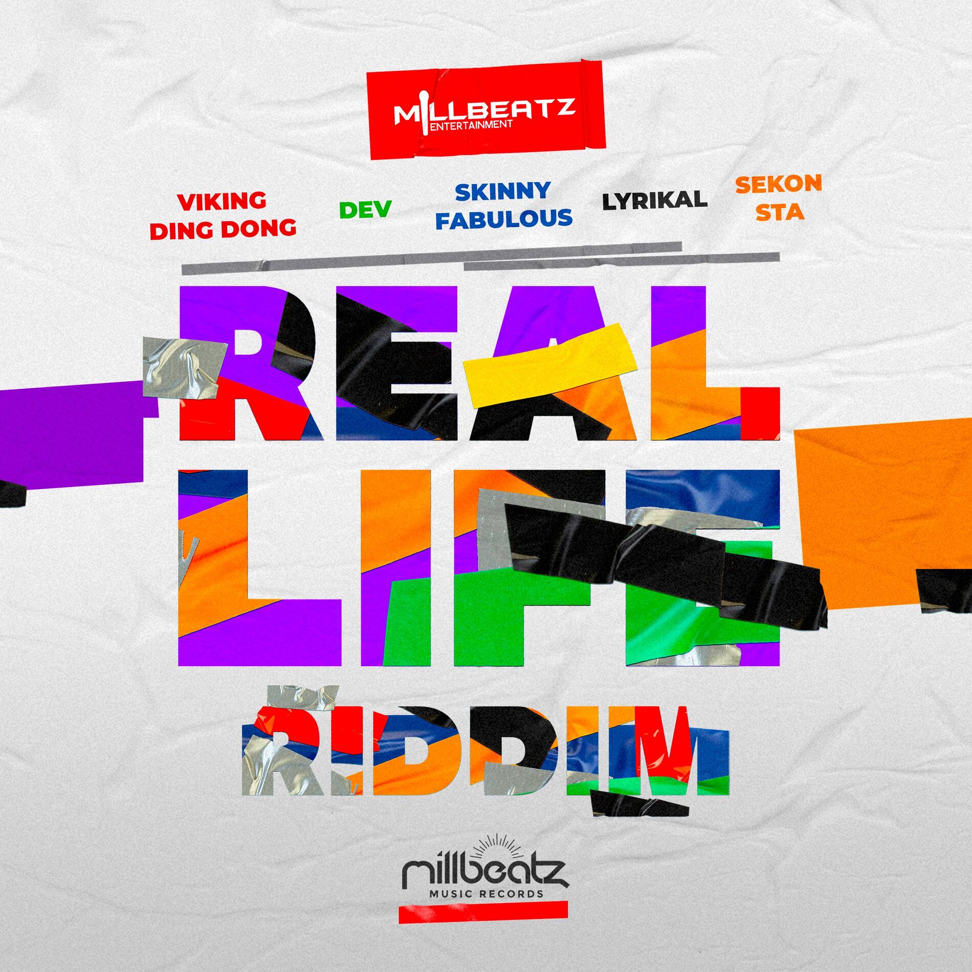 Album cover of Real Life Riddim