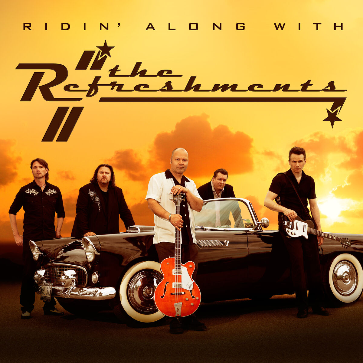 Album cover of Ridin' Along with the Refreshments