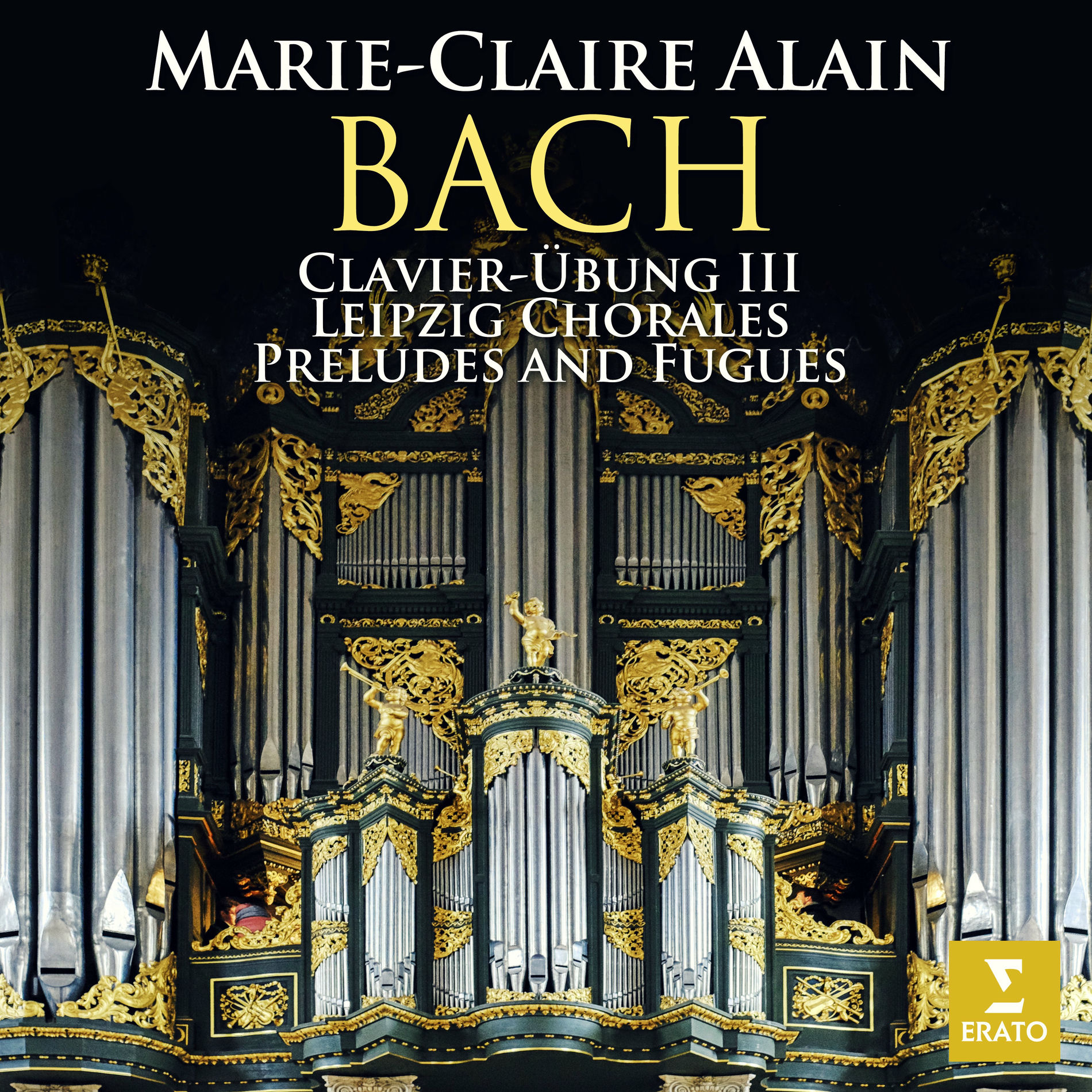 Album cover of Bach: Clavier-Übung III, Leipzig Chorales & Preludes and Fugues (At the Organ of the Martinikerk in Groningen)