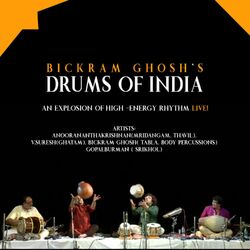 Cover of Bickram Ghosh's Drums of India