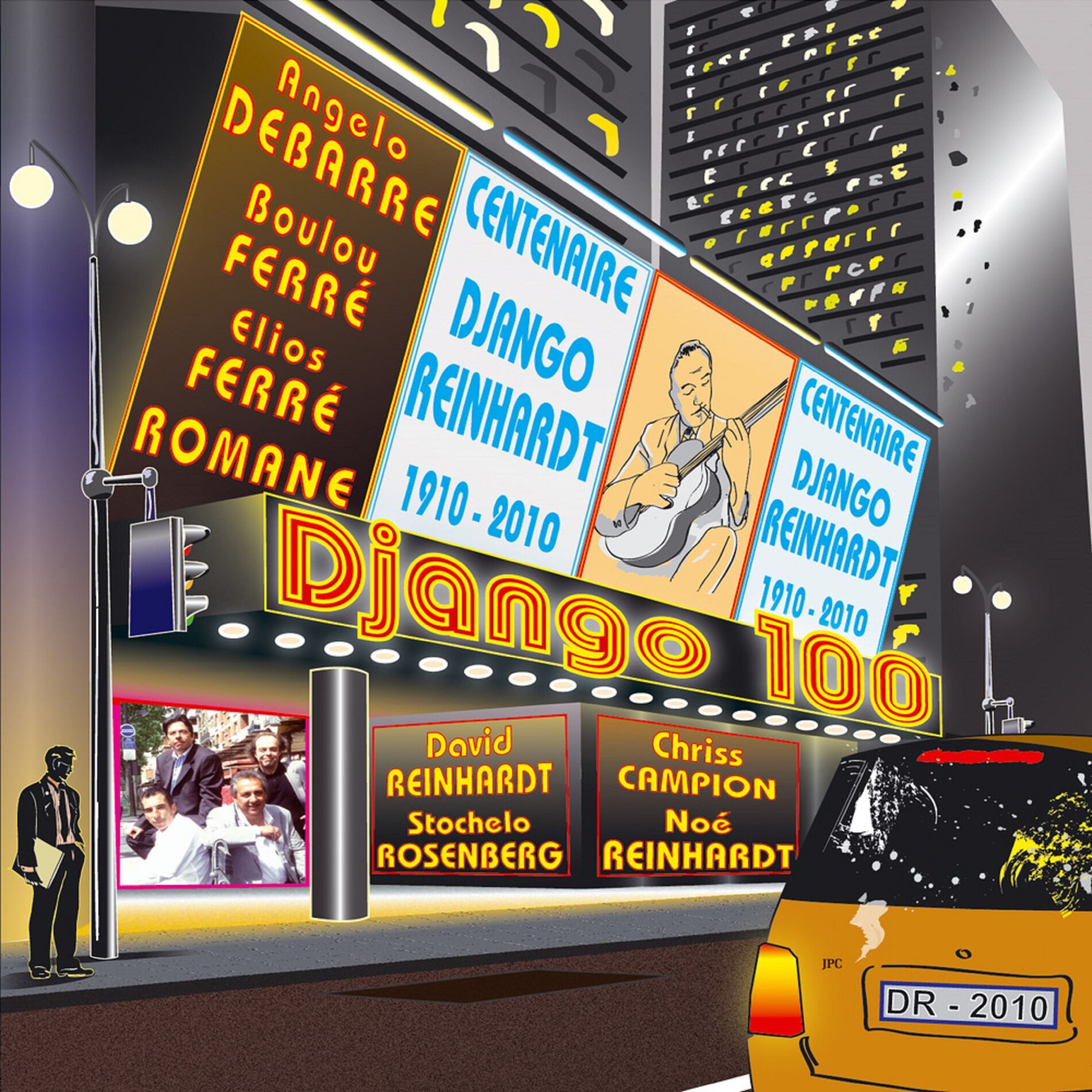 Album cover of Django 100 - Centenaire Django Reinhardt (1910-2010)