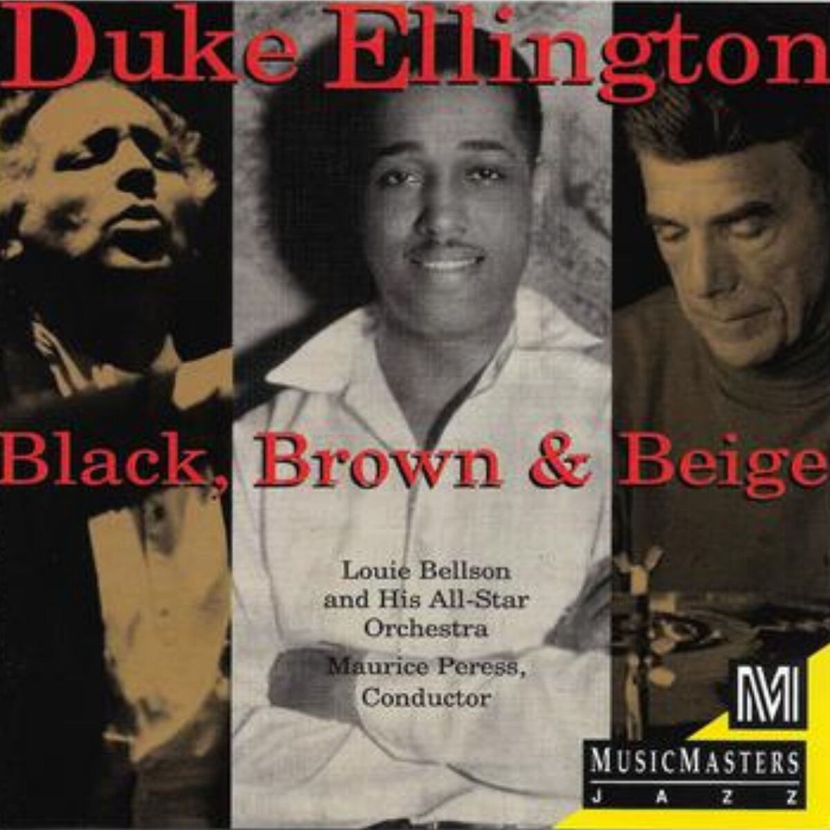 Album cover of Duke Ellington: Black, Brown & Beige