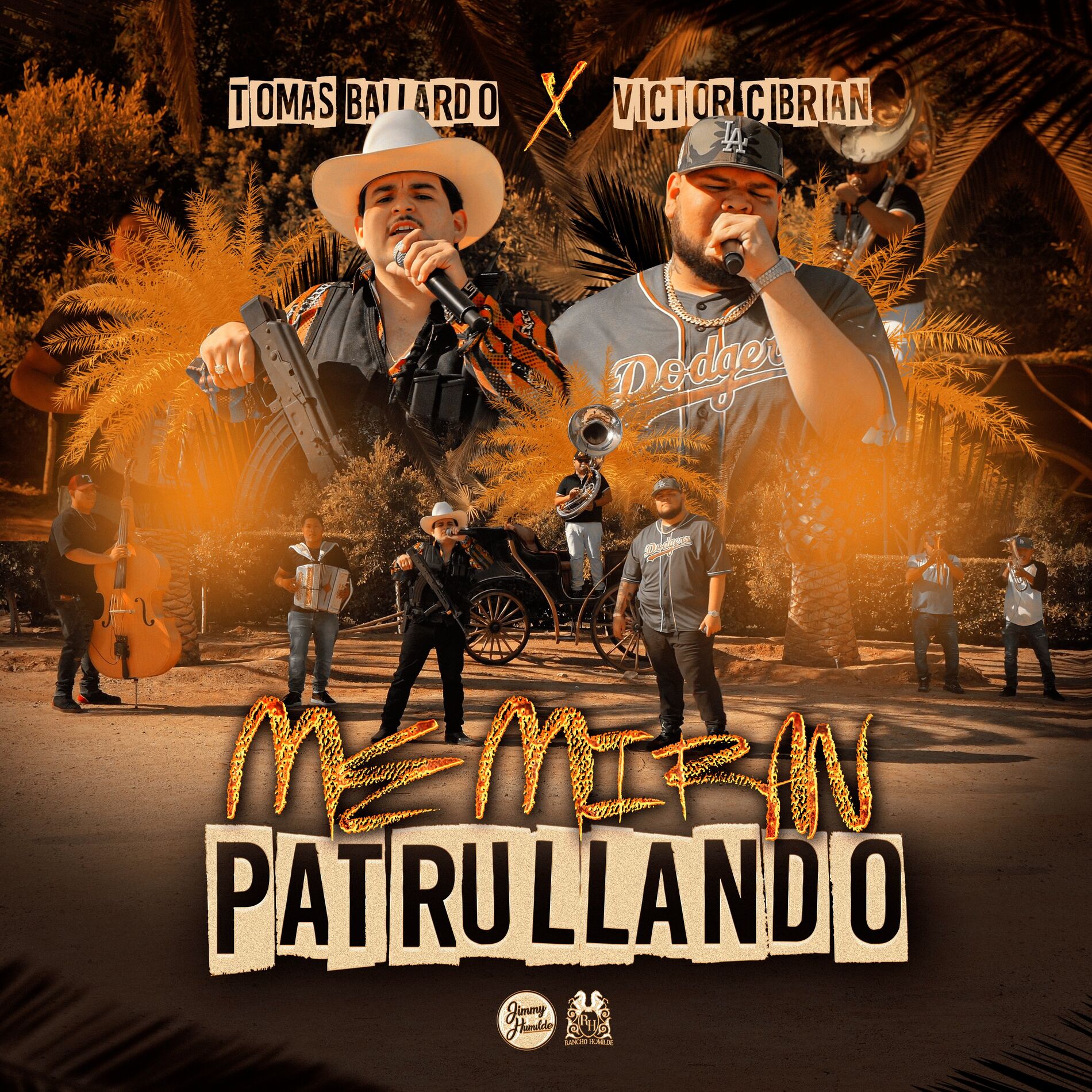 Album cover of Me Miran Patrullando