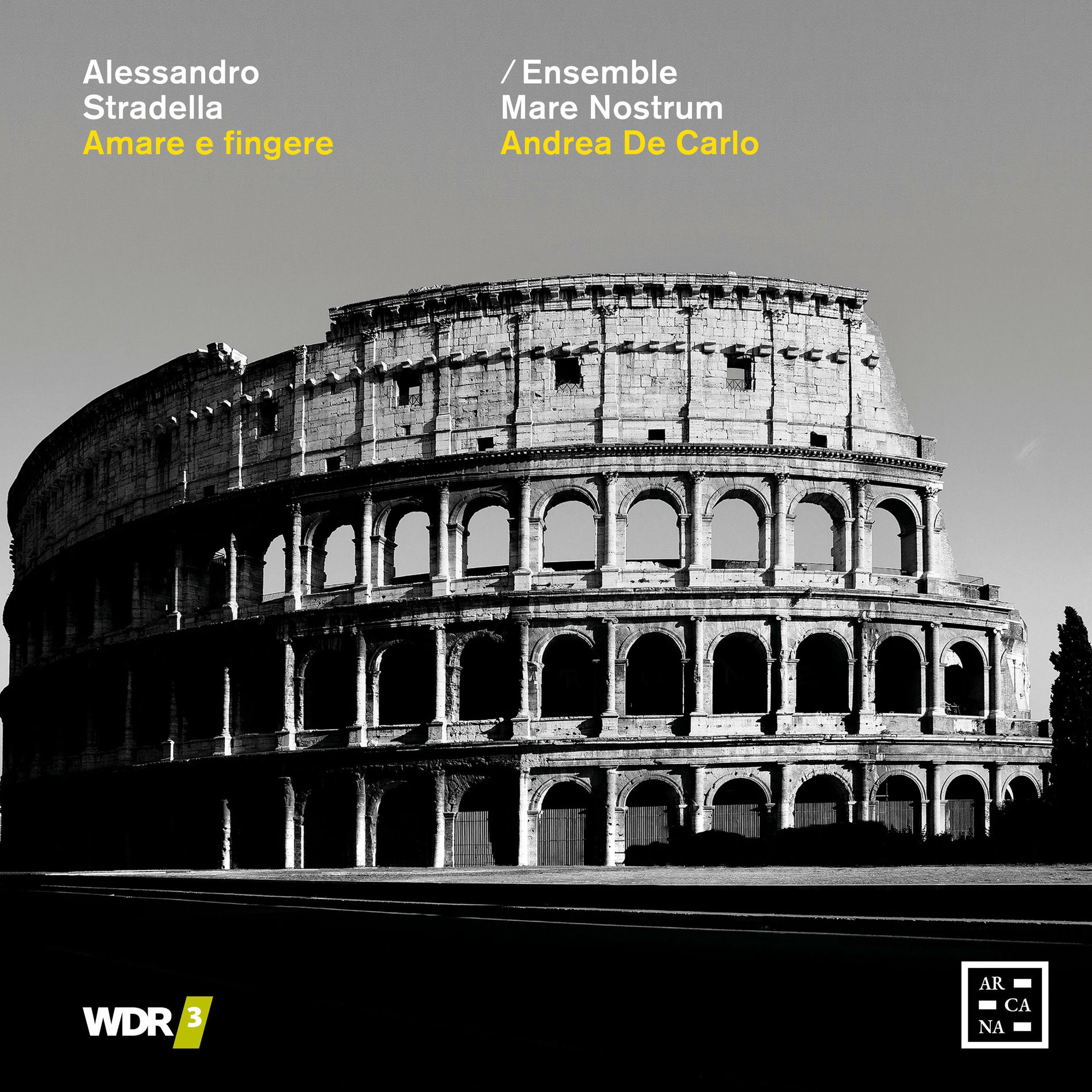 Album cover of Stradella: Amare e fingere