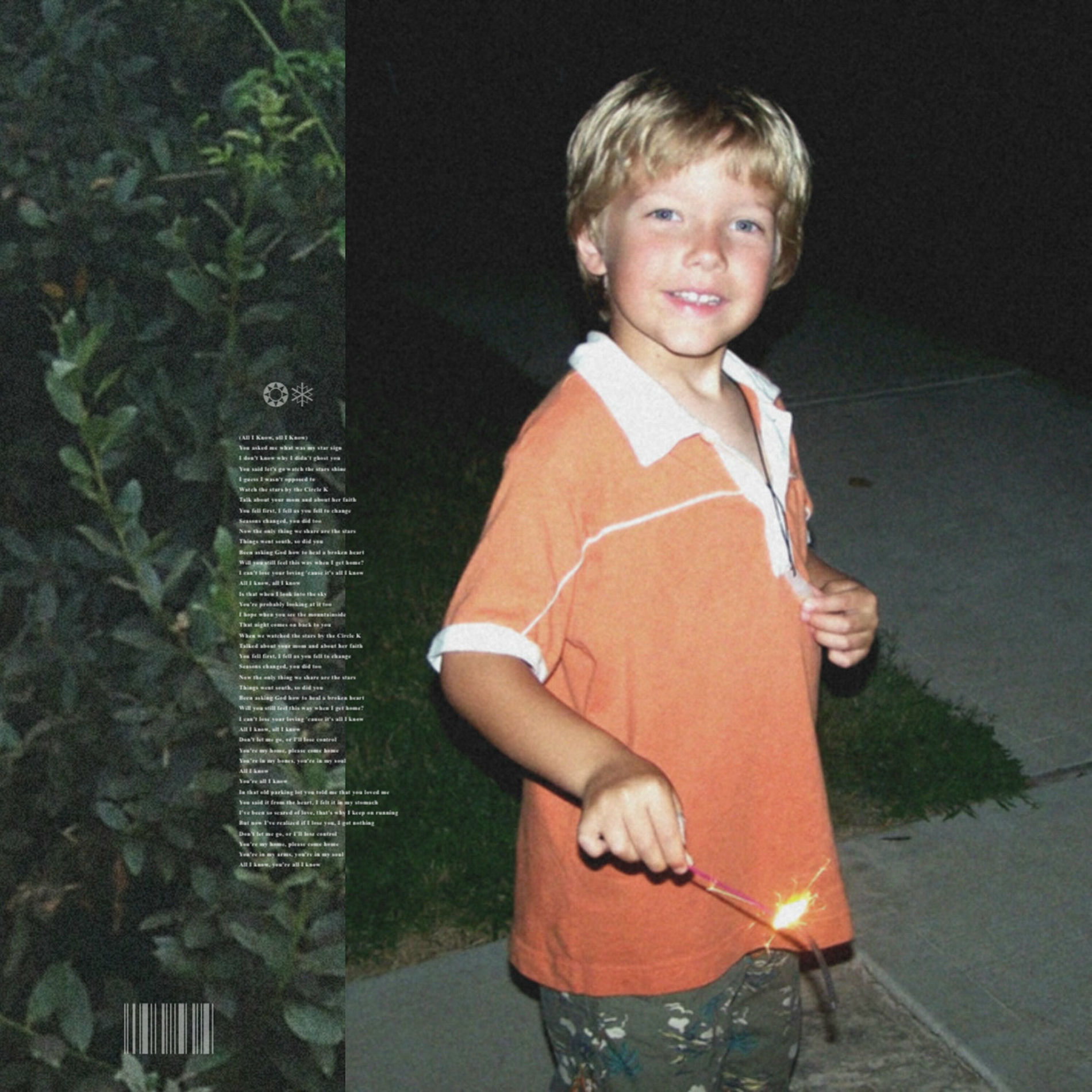 Album cover of all I know
