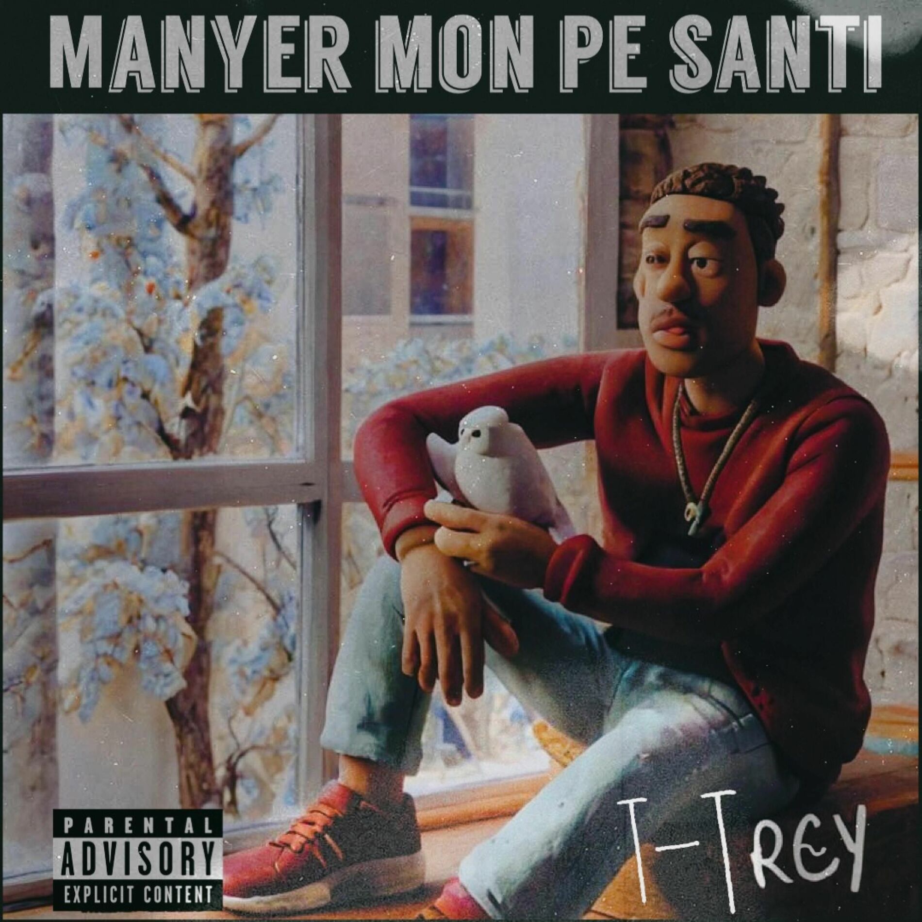 Album cover of Manyer mon pe santi