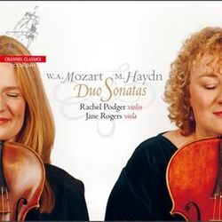 Cover of Mozart & Michael Haydn: Duo Sonatas