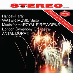 Cover of Handel/Harty: Water Music (Suite); Music for the Royal Fireworks