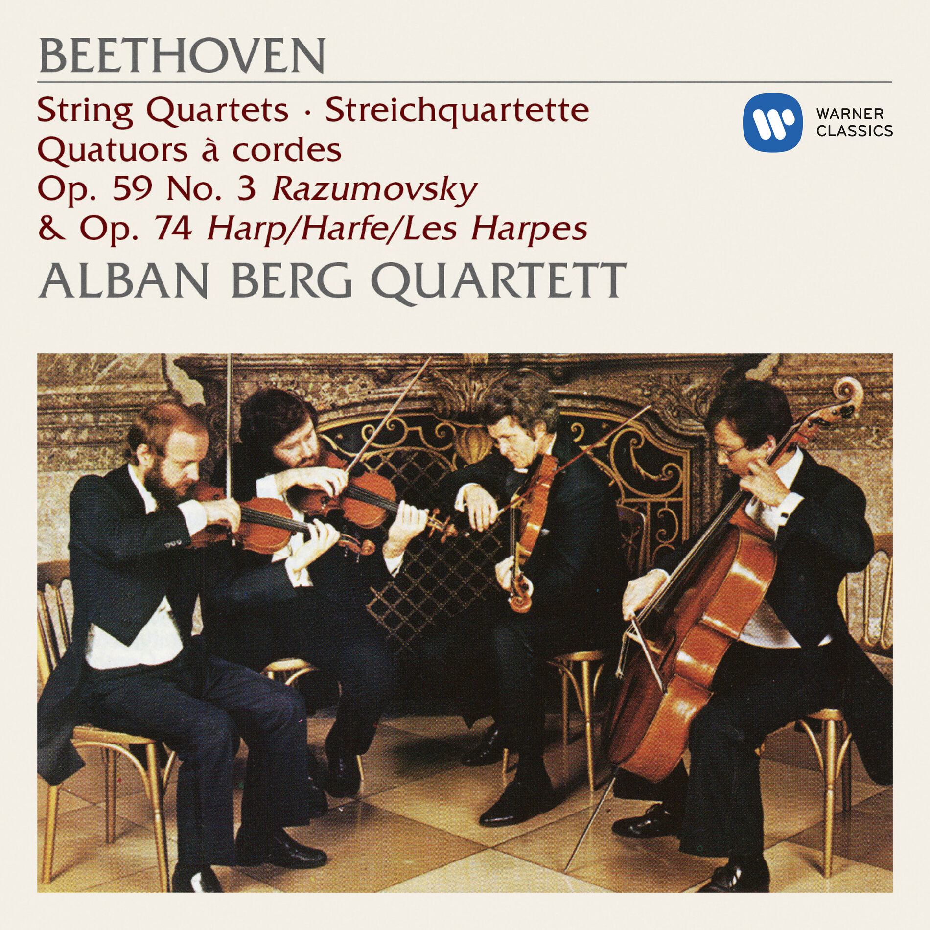 Album cover of Beethoven: String Quartets, Op. 59 No. 3 