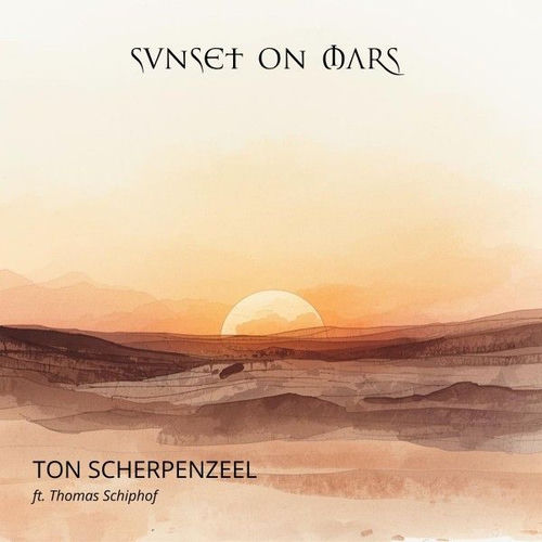 Sunset On Mars sleeve