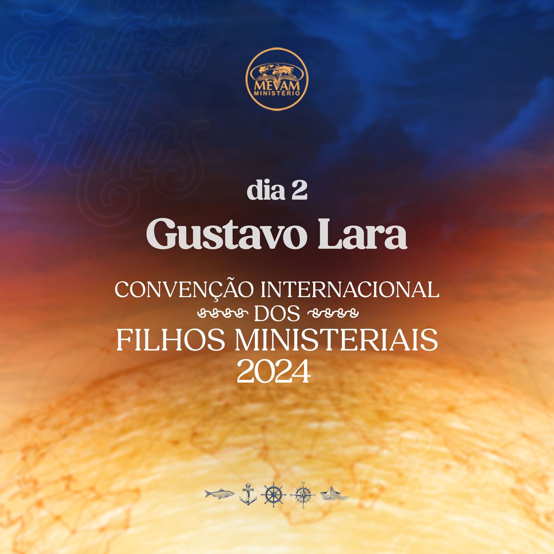 Album cover of Gustavo Lara na Convenção Internacional dos Filhos Ministeriais 2024 (Dia 2)