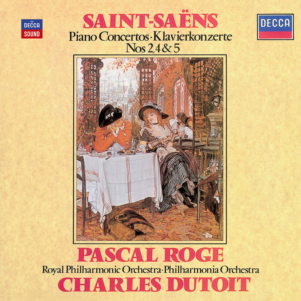 Album cover of Saint-Saens: Piano Concertos Nos.2, 4 & 5