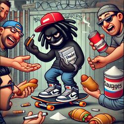 Cover of 2 MANY WHITE FRIENDS