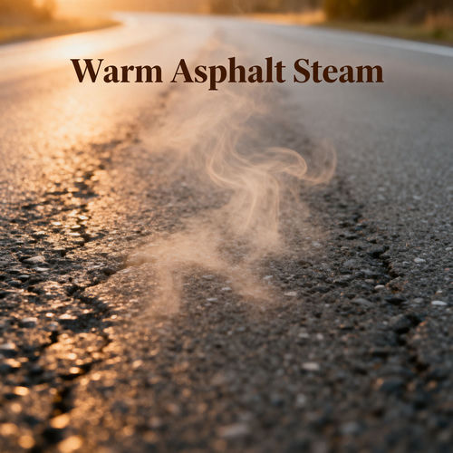 Warm Asphalt Steam