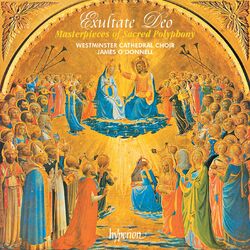 Cover of Exultate Deo: Masterpieces of Sacred Polyphony